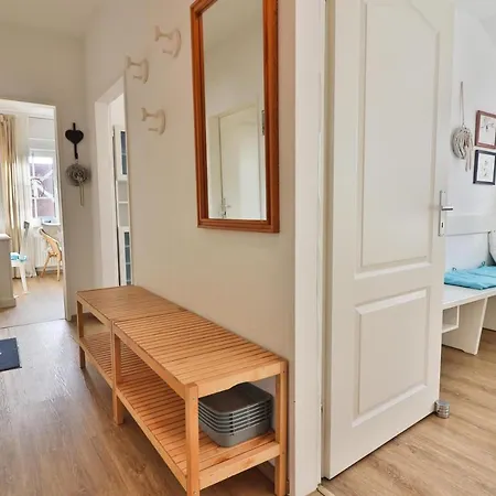 아파트 Strandhaus Blume 랑에오그