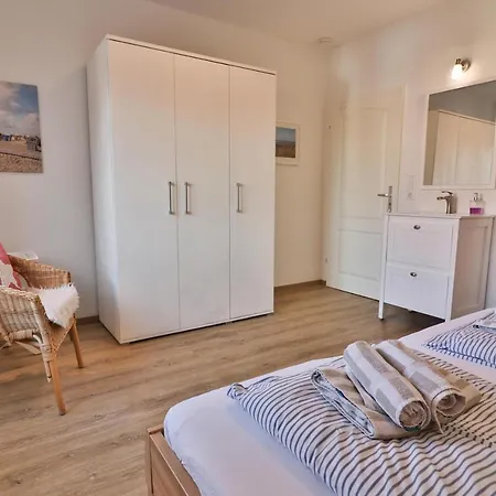 아파트 Strandhaus Blume 랑에오그